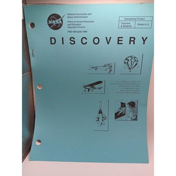 NASA Discovery Educational Book K-3 Homeschool Science PED-105 & Atlas 1 Guide - Picture 6 of 11